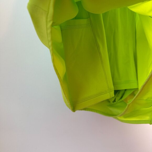 Aerie Offline Hot Stuff Romper NWT Neon Lime Green Size XL Tennis Pickleball - Picture 8 of 10